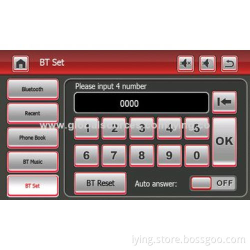 8-inch In-car DVD Player for Chevrolet Sail with iPod, RDS, Bluetooth, TV Function